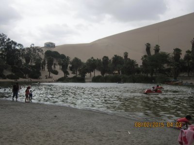 Laguna de la Huacachina, Ica-PerÃº. jigsaw puzzle