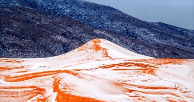 Nieve en el Sahara 1