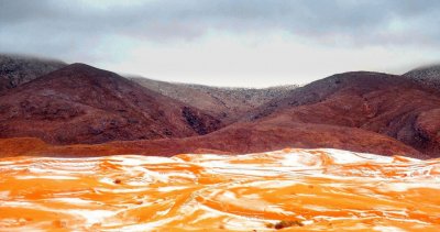 Nieve en el Sahara 5