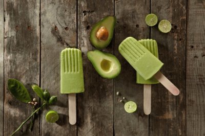 Paletas de aguacate