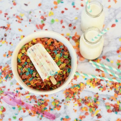 Paletas de cereal con leche jigsaw puzzle