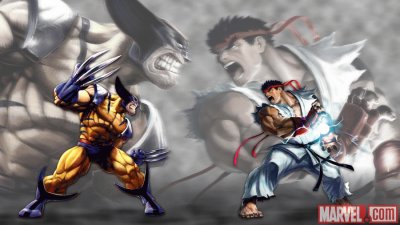 פאזל של Wolverine Vs Ryu