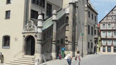 Rathhouse de NÃ¶rdlingen-Alemania