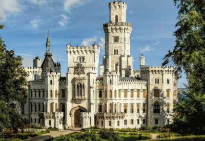 Castle Hluboka jigsaw puzzle