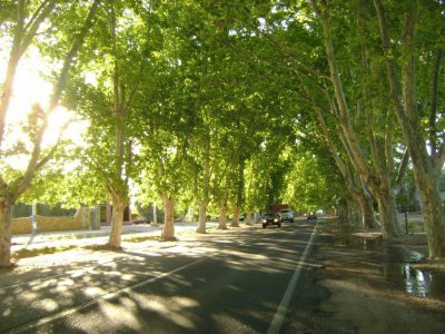 Acceso a San Rafael. Mendoza. Argentina