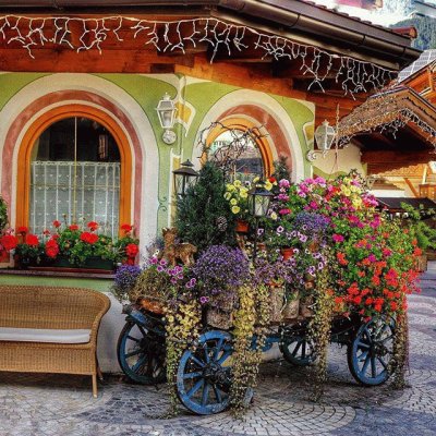 Val de Fassa-Trento(Italia) jigsaw puzzle