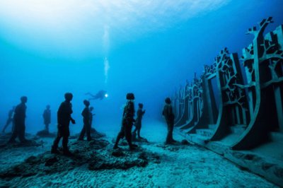 Esculturas bajo el Agua 2 por Jason Decaires Taylo