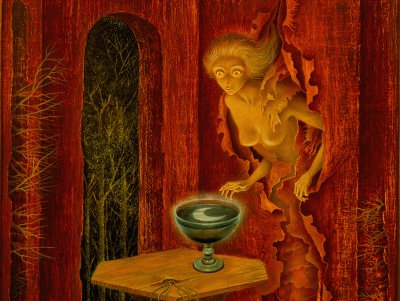 פאזל של Remedios Varo, Nacer de Nuevo (1960)