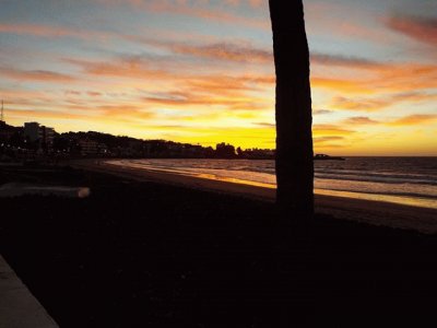 Dorado atardecer en Mazatlan