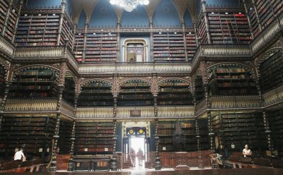 Royal Portuguese Reading Room in Rio de Janeiro jigsaw puzzle