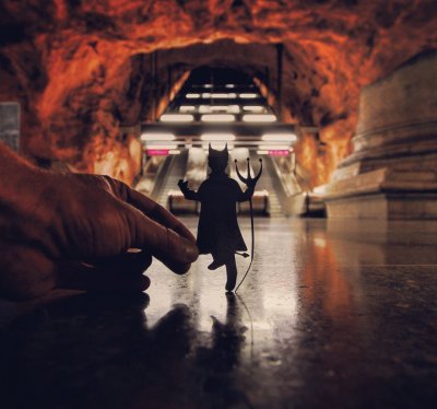 Radhuset Metro, Estocolmo por Rich McCor