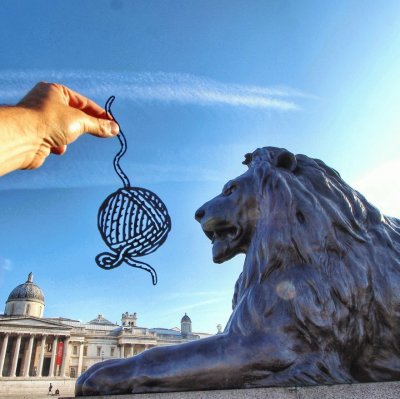 Trafalgar Square, Londres por Rich McCor jigsaw puzzle