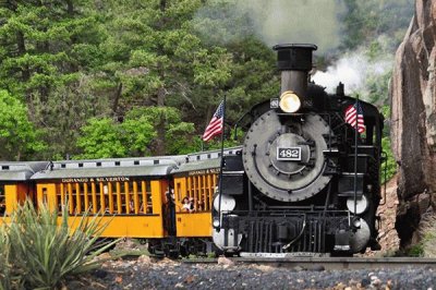 Tren de Durango y Silverton, 1882, Colorado, USA