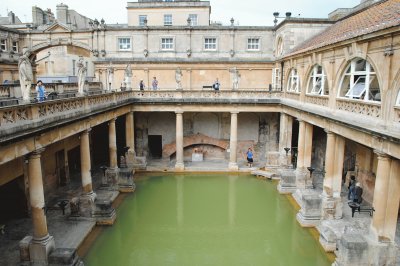 Bath England pool jigsaw puzzle