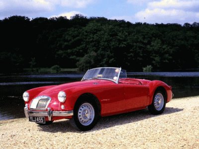 Auto 1958 Mga Twin Cam jigsaw puzzle