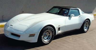 פאזל של Auto 1980 Corvette 305 California 180 HP