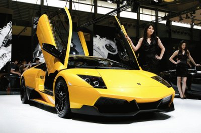 פאזל של Auto 2009 Lamborghini Murcielago LP670-4 V12 670 H