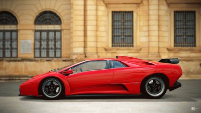 Auto Lamborghini Diablo GT V12 575 HP jigsaw puzzle