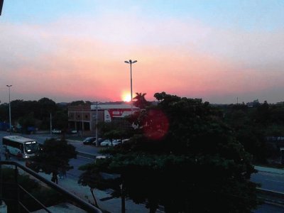 sunset asuncion paraguay