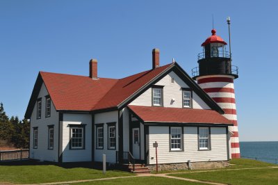 West Quoddy Lighthouse, Lubec, ME jigsaw puzzle