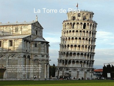 TORRE DE PISA ITALIA