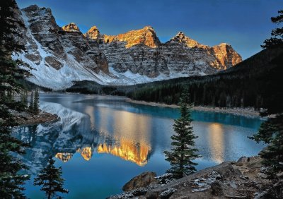 Valle de los Diez Picos - CanadÃ¡ jigsaw puzzle