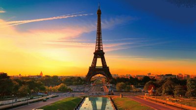 Eiffel Sunset jigsaw puzzle