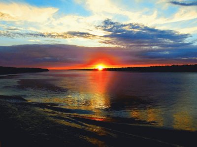 atardecer