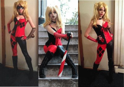 פאזל של Mi cosplay de harley quinn (BATMAN)