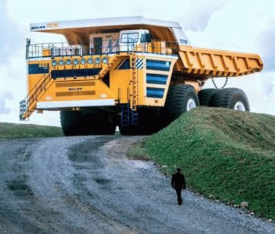 CamiÃ³n Belaz 75710, cap. 450 Ton, Bielorrusia jigsaw puzzle