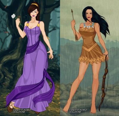 פאזל של Megara Pocahontas