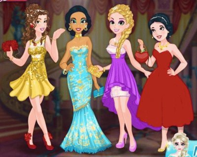 Belle Jasmine Rapunzel SnowWhite