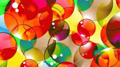 colorful-bubbles- jigsaw puzzle