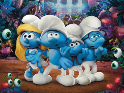 Smurfs jigsaw puzzle