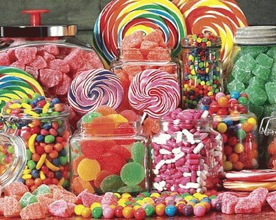 Candy jigsaw puzzle