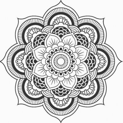 Mandala B N jigsaw puzzle