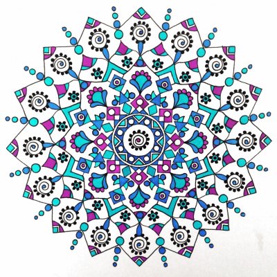 Mandala jigsaw puzzle