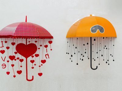 Umbrellas jigsaw puzzle