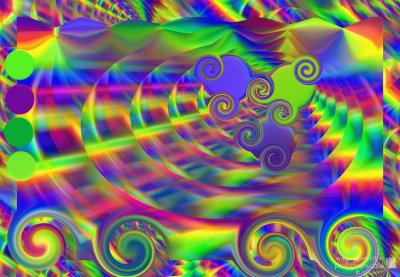 Feedback swirls jigsaw puzzle