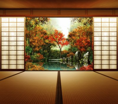 Jardin,Japones jigsaw puzzle