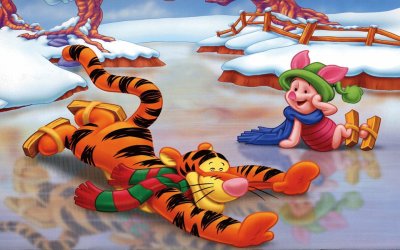 פאזל של TIGGER Y PIGLET