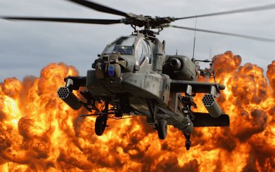 פאזל של HelicÃ³ptero Boeing AH-64 Apache