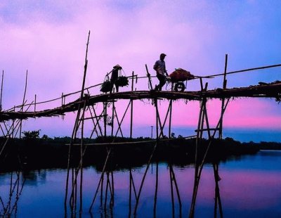 פאזל של Bamboo Bridge