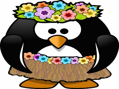 PingÃ¼ino- Hula,  Danza.pn jigsaw puzzle