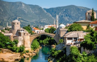 The Old Bridge - Bosnia jigsaw puzzle