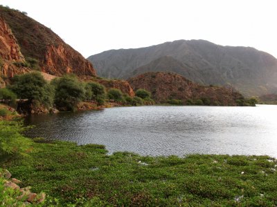 פאזל של Embalse Los Sauces. La Rioja. Argentina