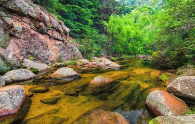 Arroyo Almbach. CÃ³rdoba. Argentina jigsaw puzzle