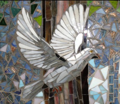 Paloma en mosaico