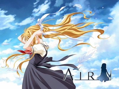 פאזל של air anime