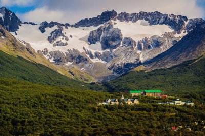 פאזל של Glaciar Martial. Tierra del Fuego. Argentina